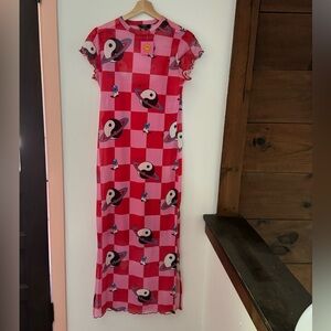 Dressed in LaLa Mad About You Mesh Dress + Slip in Cosmic Cowgirl